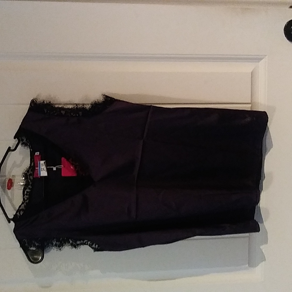 NWT Mundefeis navy blue tank top size medium